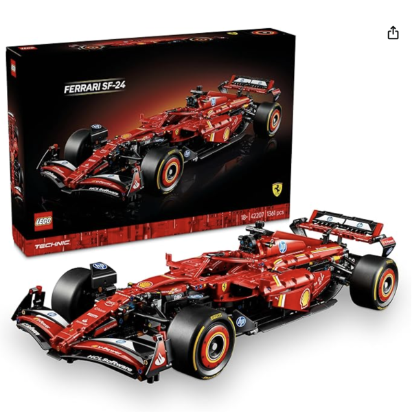 LEGO Technic Ferrari SF-24: MEGA LOW ODDS - 9 TICKETS