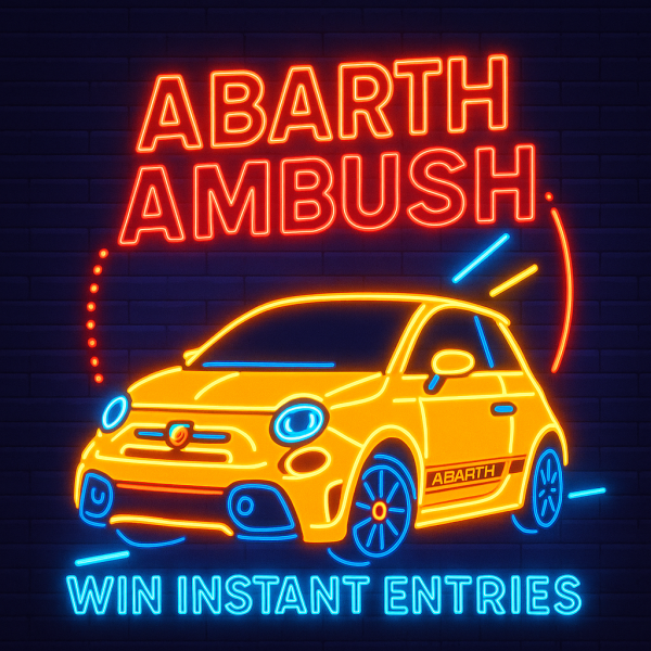 Abarth Ambush - Instant Win FREE Tickets
