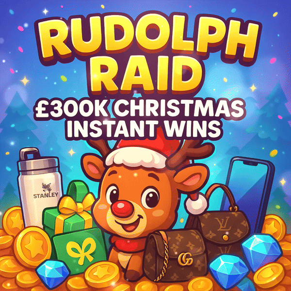 RUDOLPH RAID - Instantly win all the Christmas gifts you'll ever need