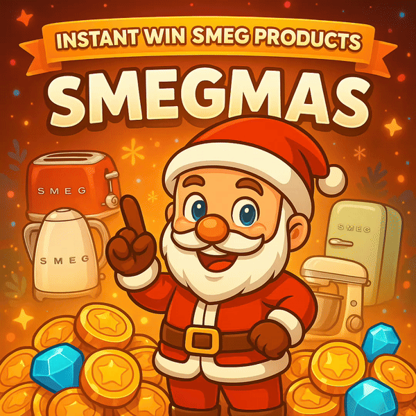 SMEGMAS - Instantly win SMEG products